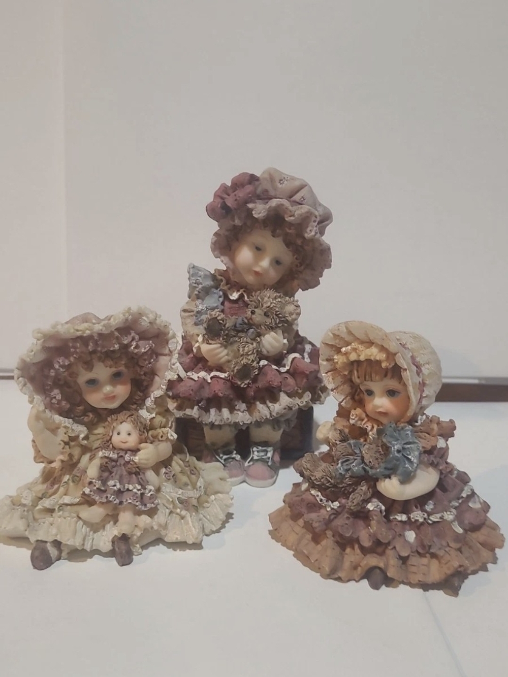 Dollstone Figurines Collection Lot of 3